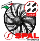 NEW EF3544 ITALIA Spal Thermo 16" Puller Fan 24V (VA18-BP71/LL-59A) + Free Kits