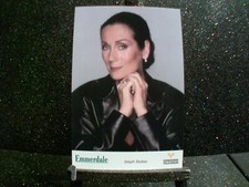 Lorraine Chase (Steph Sokes) Emmerdale Original Cast Card. Tv Actress Model