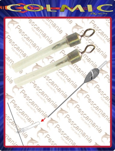 Ferma galleggiante in silicone con girella Colmic inglese scorrevole - 第 1/1 張圖片