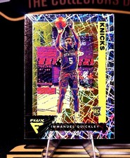 2020-21 Panini Flux Basketball Laser Prizm Immanuel Quickley #205 Rookie RC