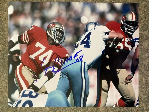 San Francisco 49ers Fred Dean signed 8x10  W/COA