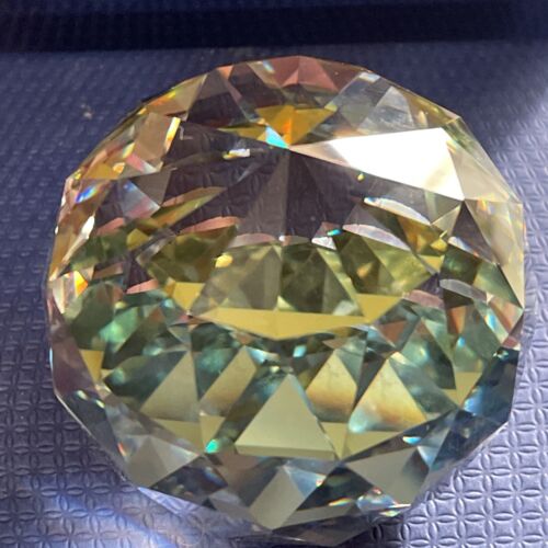 Swarovski SAHARA 50mm Round Paperweight - Picture 1 of 8