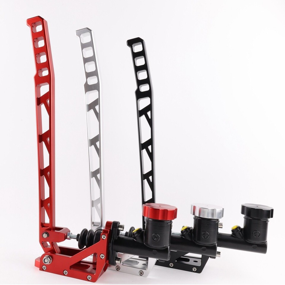Racing Car Hydraulic Drift Hydro E-Brake Handbrake Long Arm Silver Gear ...