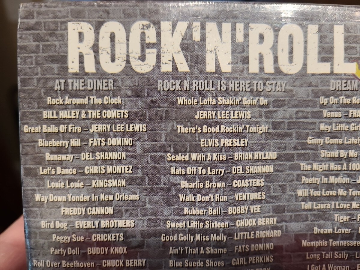 Rock N Roll Graffiti 4 CD Collection Set Original Artists 80
