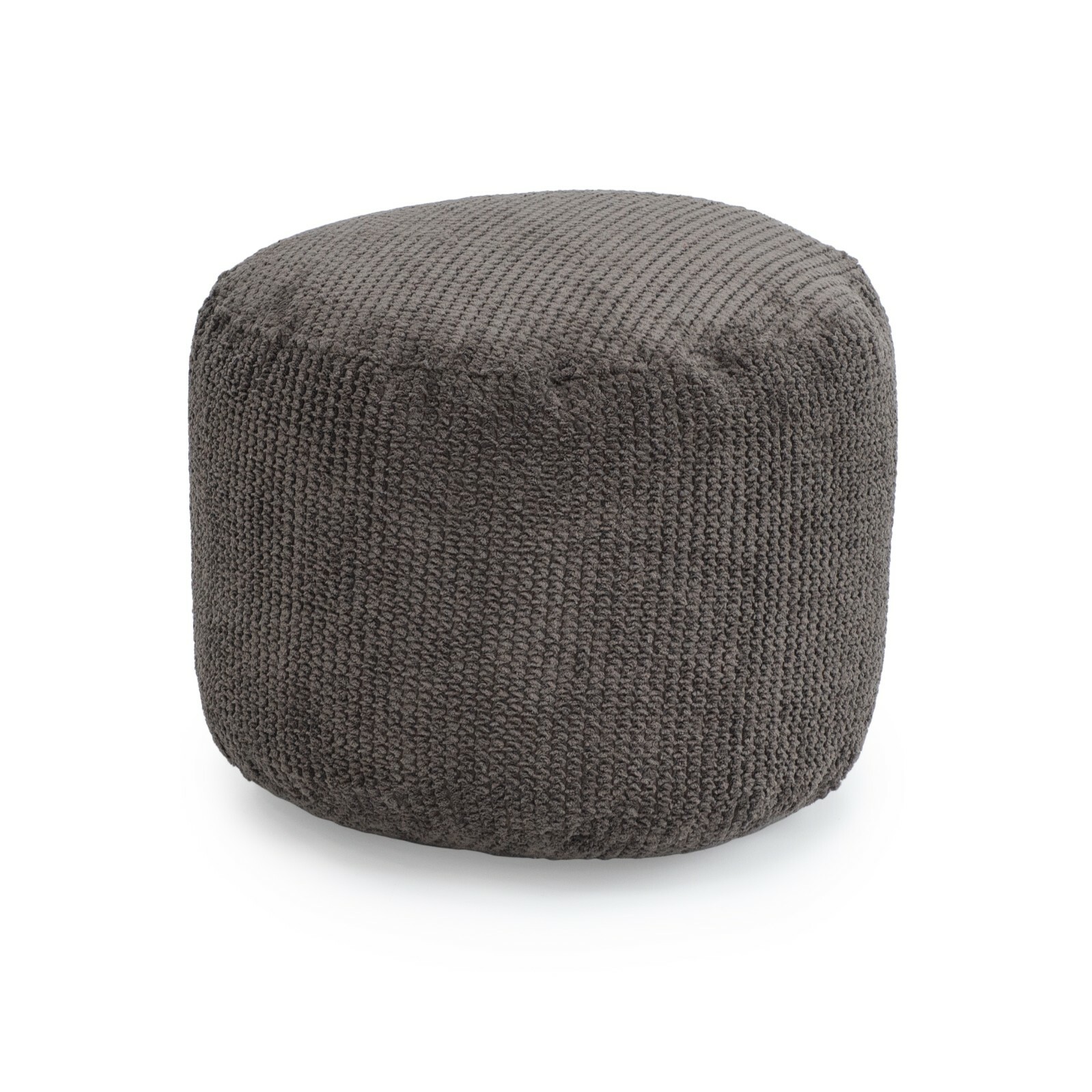 Round Bean Bag Foot Rest Stool Pouffe Living Room Beanbag Ottoman