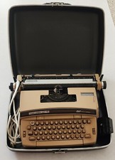 Smith Corona Coronet Cartridge 12 Coronamatic Electric Typewriter Hardshell Case thumbnail