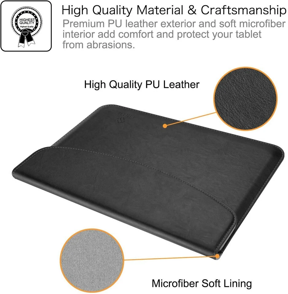 Sleeve Case for Microsoft Surface Pro X / Pro 7+ /Pro 7 / Pro 6 5 4 Carrying Bag Foto 2 de 4