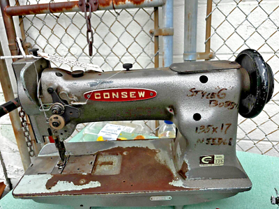 CONSEW Model 226 INDUSTRIAL WALKING FOOT SEWING MACHINE 135x17
