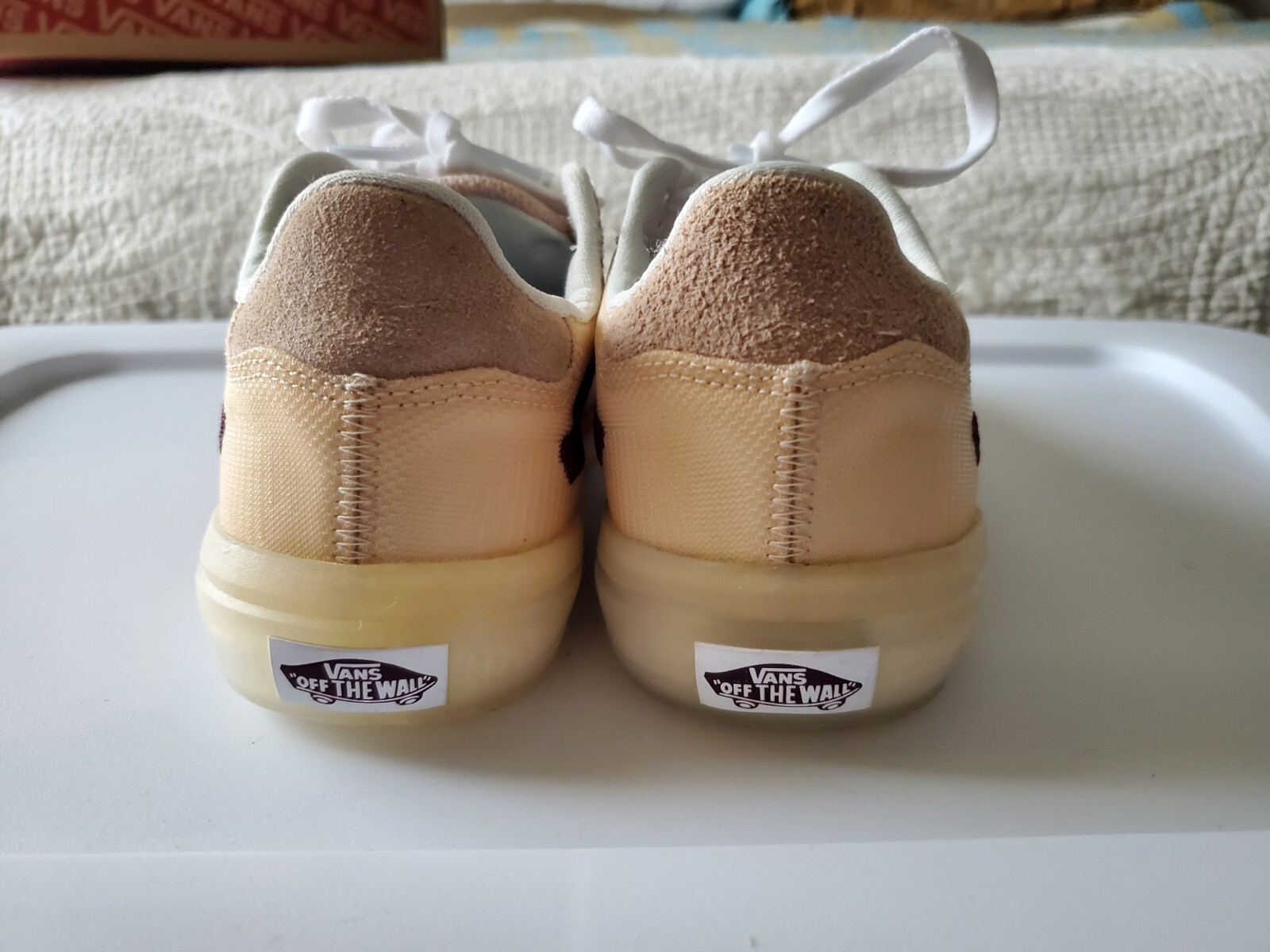 Vans Skateboard Shoes Gradient Block EVDNT Ultimate Waffle Women's Size 7  Shoes image 4
