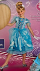 Disney Cinderella Princess Costume Dress 2013 + Gloves NEW Size 4-6x