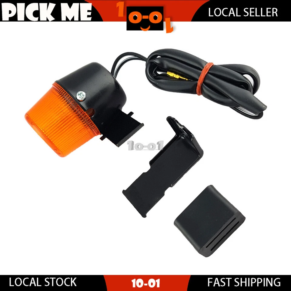 2X Turn Signal Lights Indicators Fit Yamaha TT250 1986-1989 1990 1991 1992 1993 — 第 2/3 张图片
