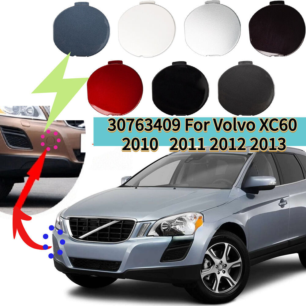 front Bumper Tow Hook Cover for Volvo XC60 2009 2010 2011 2012 2013