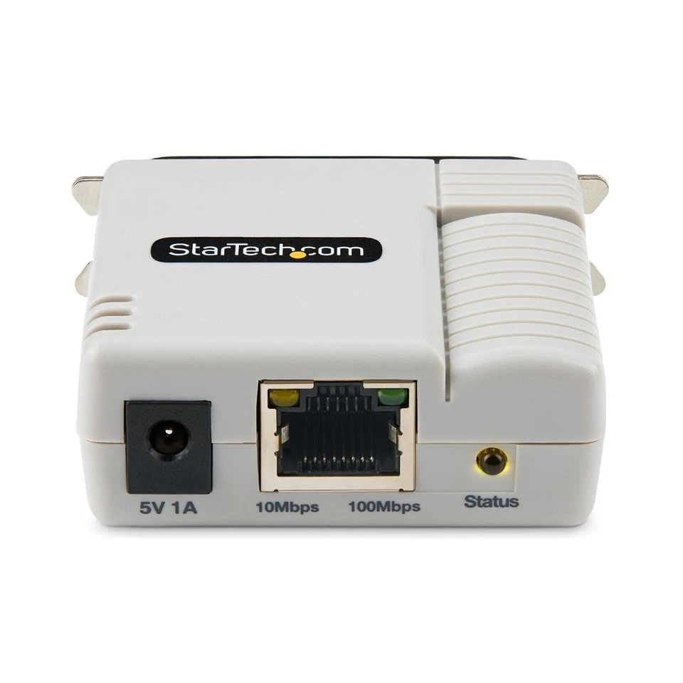 StarTech PM1115P3 Ethernet to Parallel Print Server Centronics Legacy Printers - Image 4 of 4