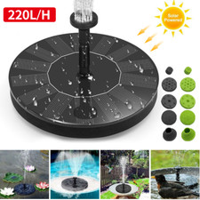 Solar Pumpe Springbrunnen Brunnen Wasserspiel Teichpumpe Garten Font&auml;ne Teich