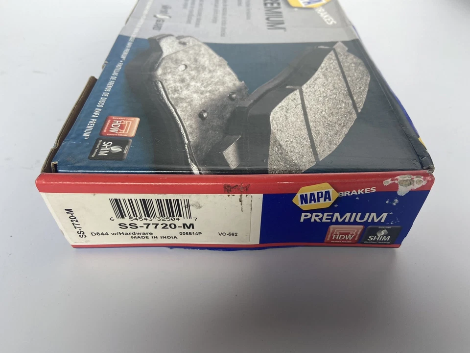 Pastillas de freno delanteras de cerámica SS-7720-M para Buick Rendezvous Chevrolet Venture (OR1) Foto 3 de 3