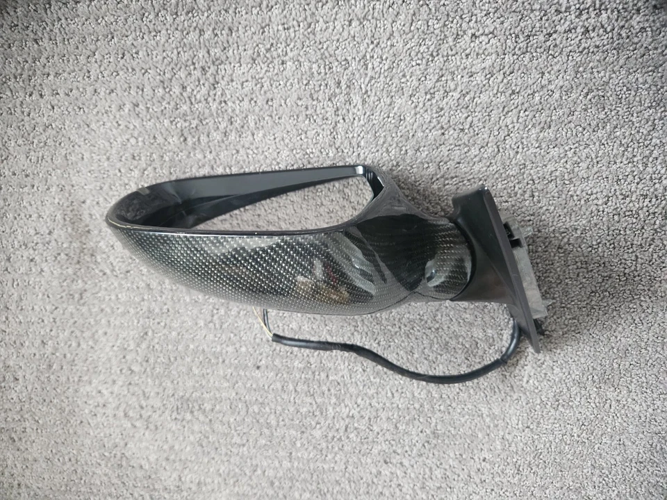 Left Driver Side Black 5 Wire Door Mirror Fits 2009-2010 AUDI A3 OEM #20199 — 第 2/4 张图片