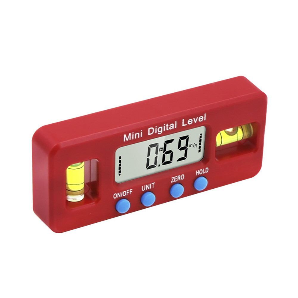エムミーエメOffshoulderrovingcheckminionepiece Magnetic Angle Finder Level Gauge Tool Mini Digital Protractor