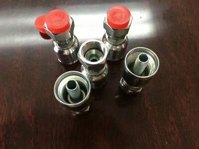 GATOR Parker After Market 1/4" Hose, 3/8" Female JIC HYDRAULIC HOSE FITTINGS 5 Pack