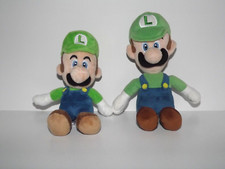 Super Mario Bros Luigi 10" Plush 2017 Little Buddy 9" Plush 2011 Pre-Owned z