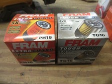 PH16 TG16 Fram engine motor oil filter pair 