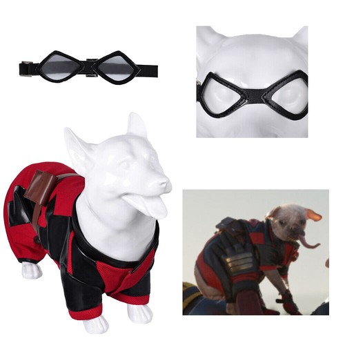 Deadpool 3 Dogpool Peggy Wolverine Mascotas Perros Arnés Cachorro Disfraz + Gafas + Insignia - Imagen 6 de 79
