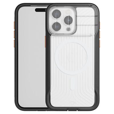 Tech21 EvoMax Tough Magsafe Case für Apple iPhone 15 Pro Max - Klar/Schwarz