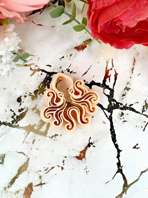 Tonschneider Oktopus | Polymertonschneider | Schmuckwerkzeuge | Tonwerkzeuge | Ohrringe