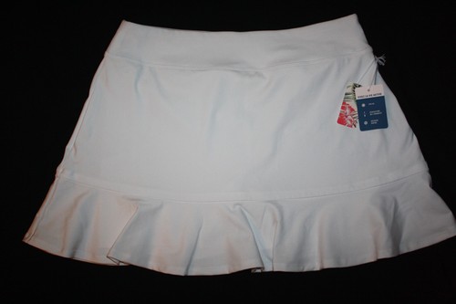 TOMMY BAHAMA Women's Golf Ruffle Skort NWT White SIZE: XL - Picture 5 of 6