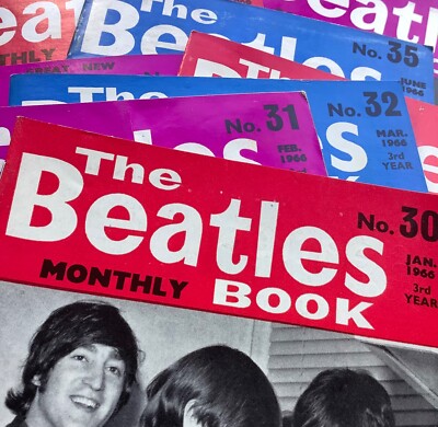 Orig. BEATLES BOOK MONTHLY - 1966 - Complete Year - Take Your Pick
