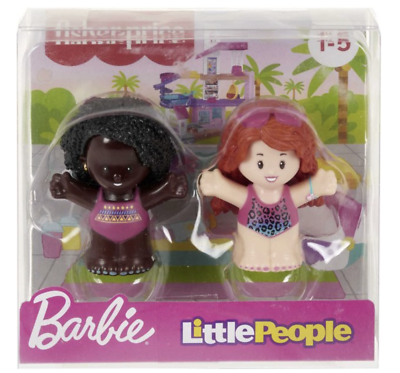 Fisher-Price Little People Barbie Swimming Figure Set - 2 Figures, Toddler Toy For Ages 18+ Months - View #7