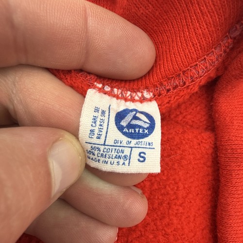 VINTAGE ARTEX INDIANA HOOSIERS JOGGER SWEATPANTS SIZE S - MADE IN USA - Picture 7 of 11