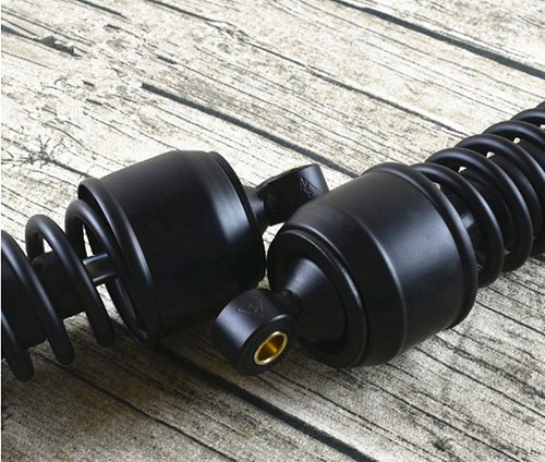 335MM Motorcycle Custom-made Rear shock absorber For Cafe Racer matt black - Picture 5 of 6