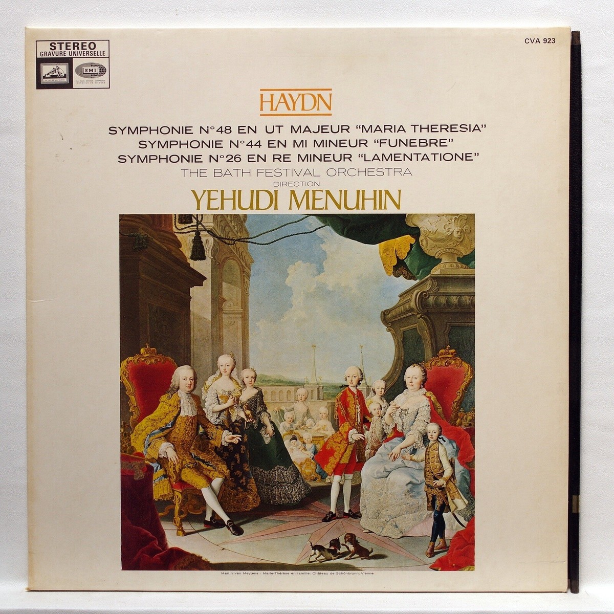 YEHUDI MENUHIN - HAYDN symphonies nos.26, 44 & 48 EMI LVDSM stereo