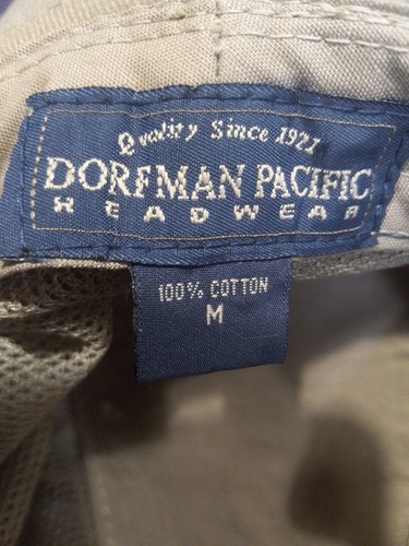 Dorfman Pacific Head Wear Safarihut Baumwolle Größe Medium hellbraun khaki - Bild 7 von 8