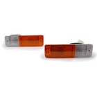 Pair Lh Rh Front Bumper Light Lamp For Nissan Datsun 720 Pickup 1980 - 1986