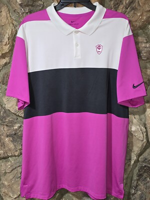 nike vapor color block polo