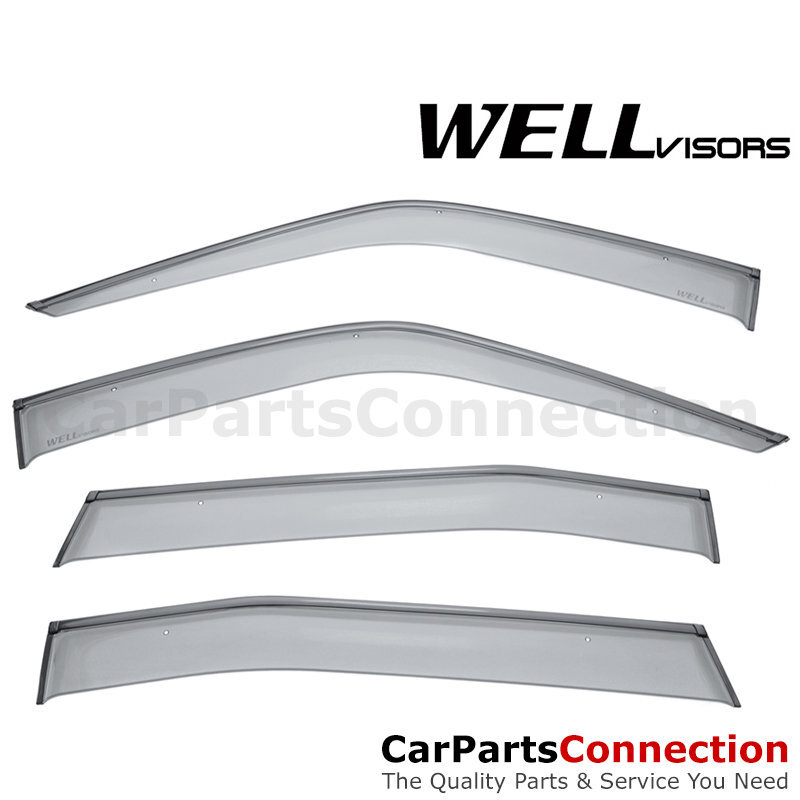 WellVisors Window Visors 1999-2004 For Nissan Xterra Side