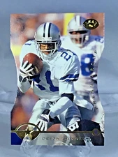 Deion Sanders DALLAS COWBOYS 1996 Leaf PRESS PROOF #154 FSU Seminoles