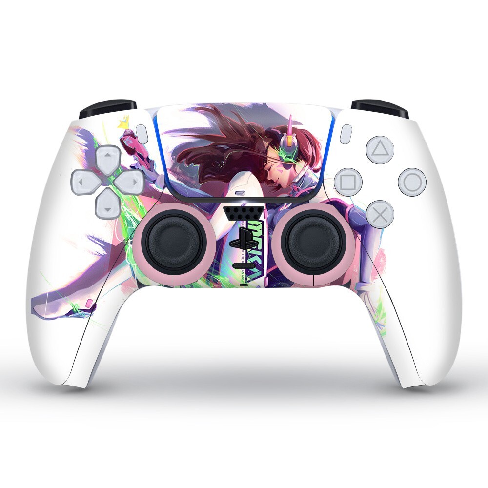 PS5 Controller Skin Sticker Sexy Anime Girl Decal Vinyl Wrap Playstation 5