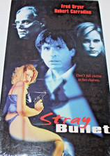 Stray Bullet (New Sealed VHS, 1998) Robert Carradine, Rebecca Staab - We Combine