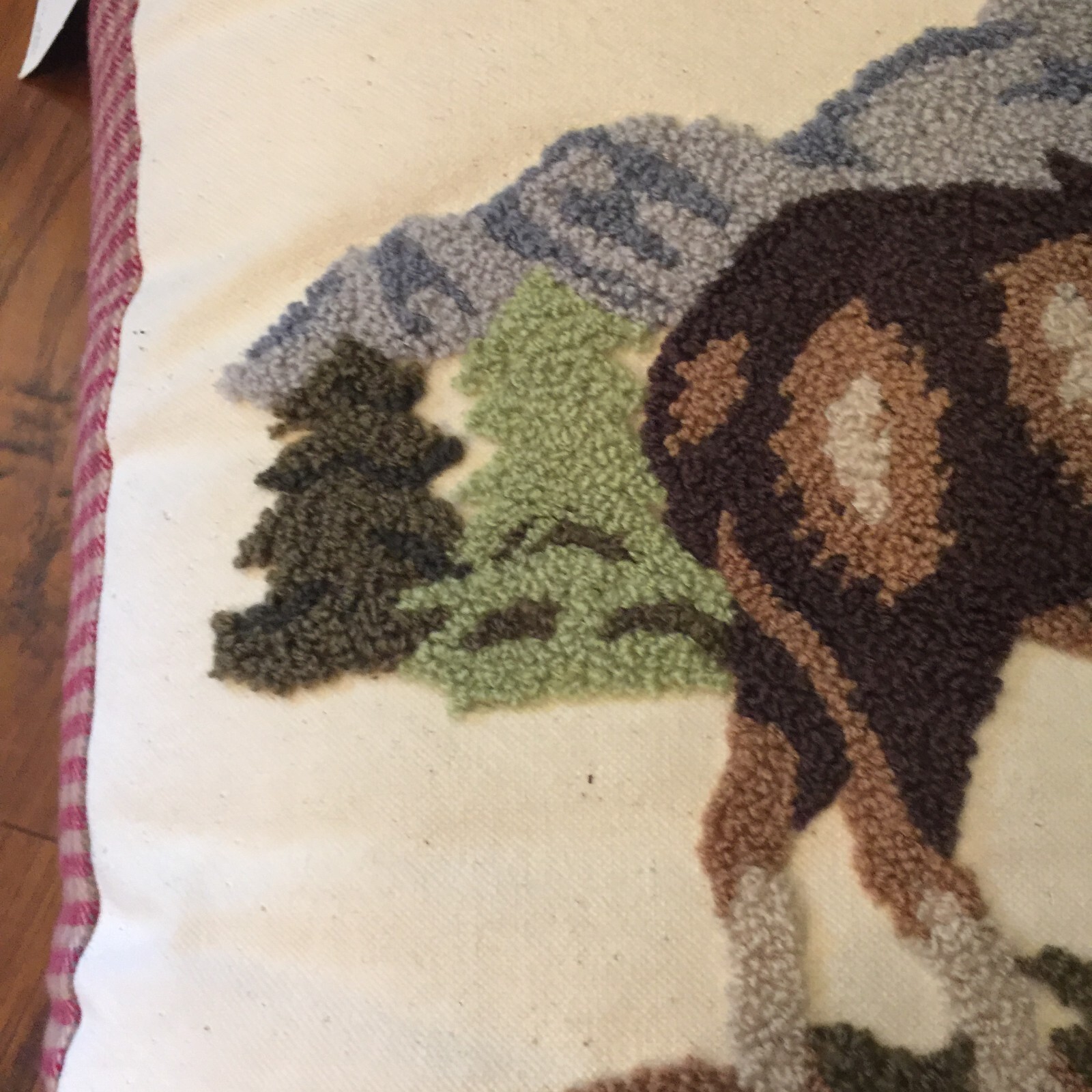 C&F Enterprises Inc 18"x18" Big Sky Moose Decorative Accent Pillow NWT