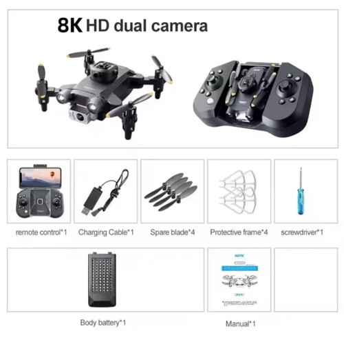 XIAOMI 4DRC V30 Mini Drone with Camera HD 4K 1080P FPV RC Drones Profesional Fiv - Picture 8 of 8