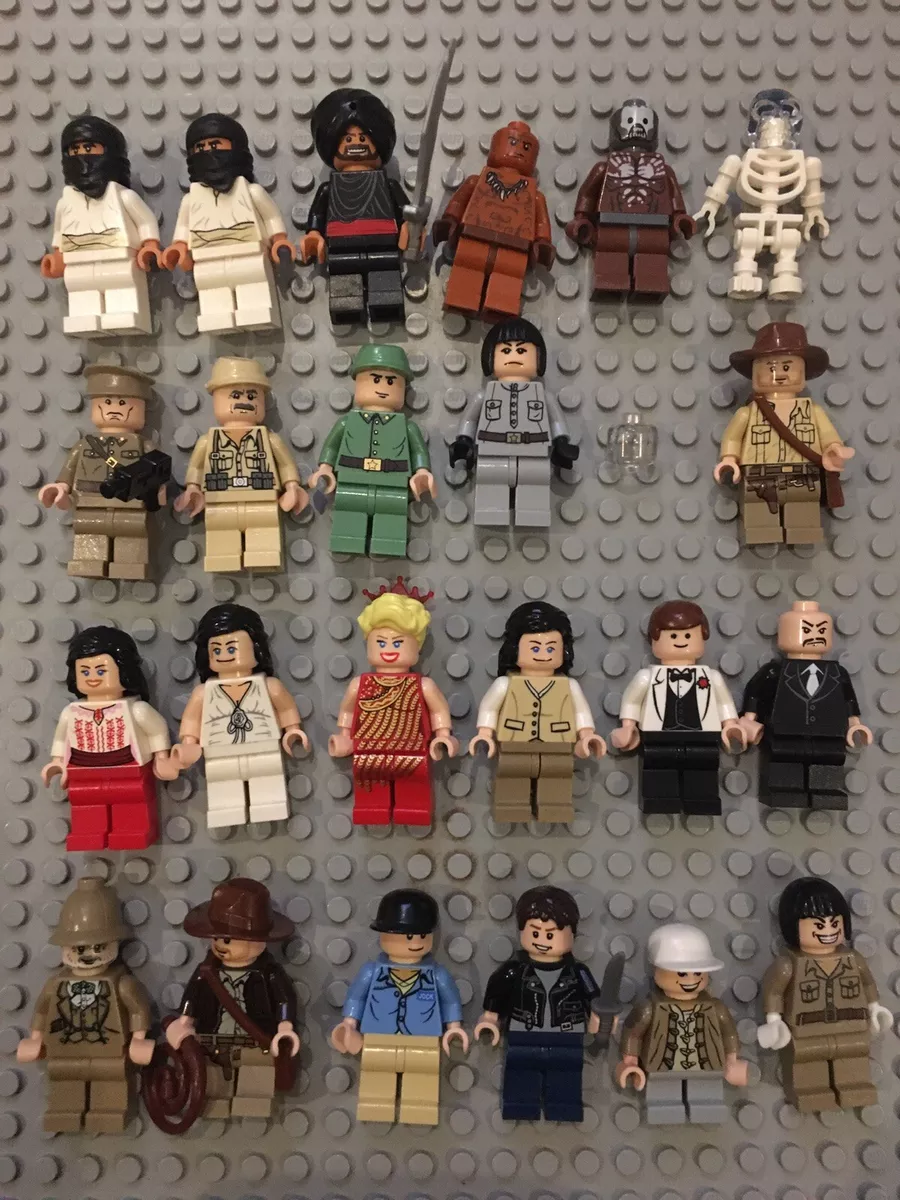 Lego Indiana Jones Minifigure Collection 23 Figs+