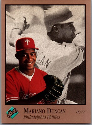 1992 Studio Baseball - #74 Mariano Duncan