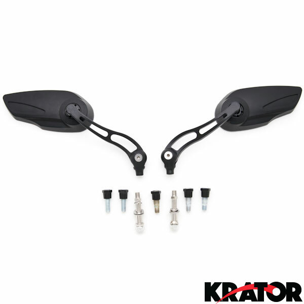 Custom Rear View Mirrors Pair For Buell Lighting XB9SX XB12S Firebolt