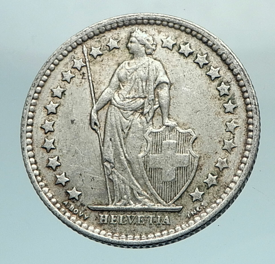 スイス　ヘルベチア50c 1867〜78 Buy Switzerland #59 - Helvetia (1867) 50¢ | Arpin Philately
