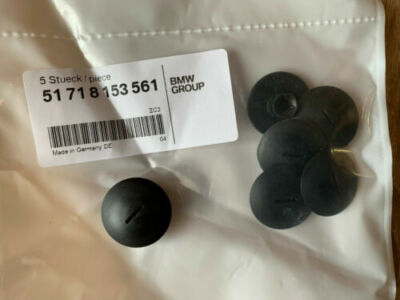 Genuine BMW 3 E36 7 E38 MINI F54-F60 Windshield Cowl Panel Clips 6