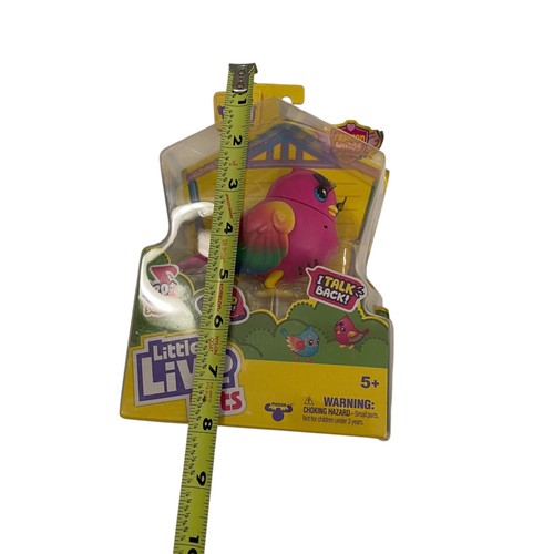 Little Live Pets Lil’ Bird Toy NIB Moose Talking Pink - Picture 12 of 12