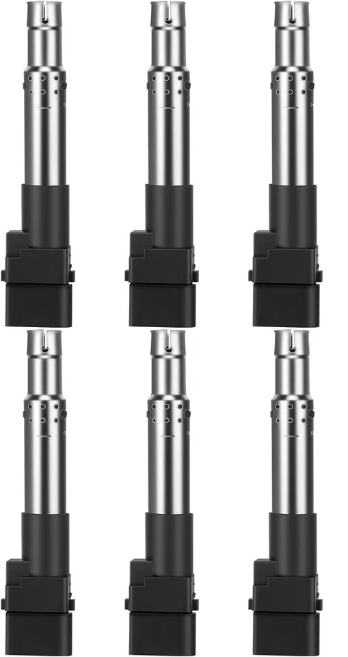 6x vela de ignição BOSCH e 6x bobina de ignição para Audi A3 Quattro Volkswagen Eos 3.2L - Imagem 2 de 4