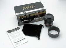 Rokinon 85mm T1.5 AS IF UMC CINE Lens Canon EF Mount